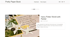 Desktop Screenshot of prettypaperbook.com